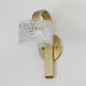 Elysian LED 5.5 inch Natural Aged Brass Wall Sconce Wall Light