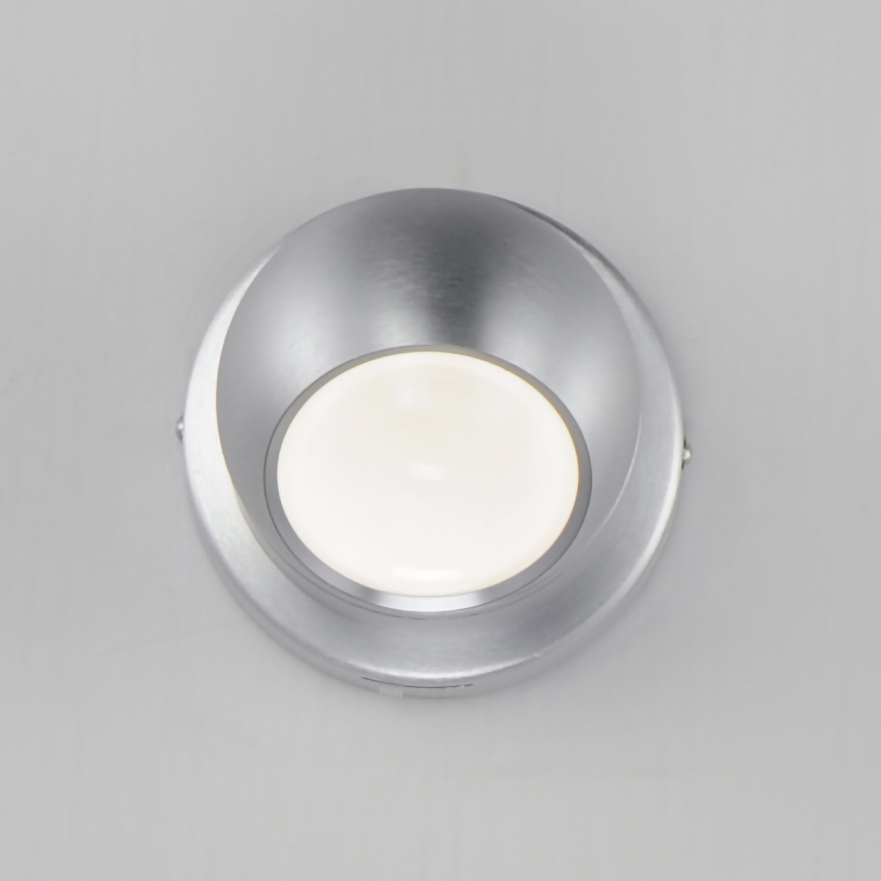 Nodes LED 4.75 inch Brushed Aluminum Flush Mount Ceiling Light