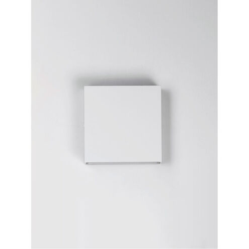 Brik LED 6.25 inch White Outdoor Wall Sconce