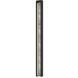 Liquid LED 60 inch Black Outdoor Wall Mount