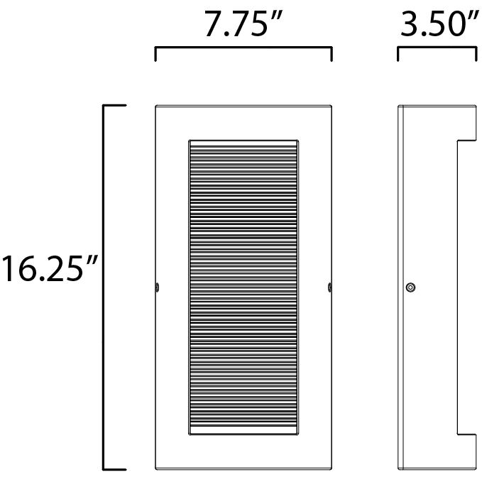 Boardwalk Wall Sconce Wall Light in Greystone