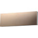 Embosse LED 24 inch Polished Bronze Bath Vanity Wall Light