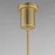 Dorian LED 1 inch Gold Single Pendant Ceiling Light