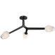 Blossom LED 20 inch Black Flush Mount Ceiling Light