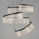 Sonata LED 32.25 inch Black Multi-Light Pendant Ceiling Light