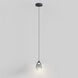 Dewdrop LED 4 inch Black Mini Pendant Ceiling Light