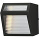 Totem LED 5 inch Black Outdoor Wall Mount