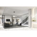 Nodes LED 40 inch Black Ring Pendant Ceiling Light