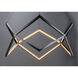 Victory LED 31.5 inch Polished Chrome Single Pendant Ceiling Light