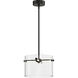 Polo LED 12.5 inch Black Single Pendant Ceiling Light