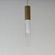 Reeds LED 2.25 inch Gold Single Pendant Ceiling Light