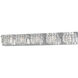 Bangle 5 Light 34.25 inch Polished Chrome Bath Vanity Wall Light