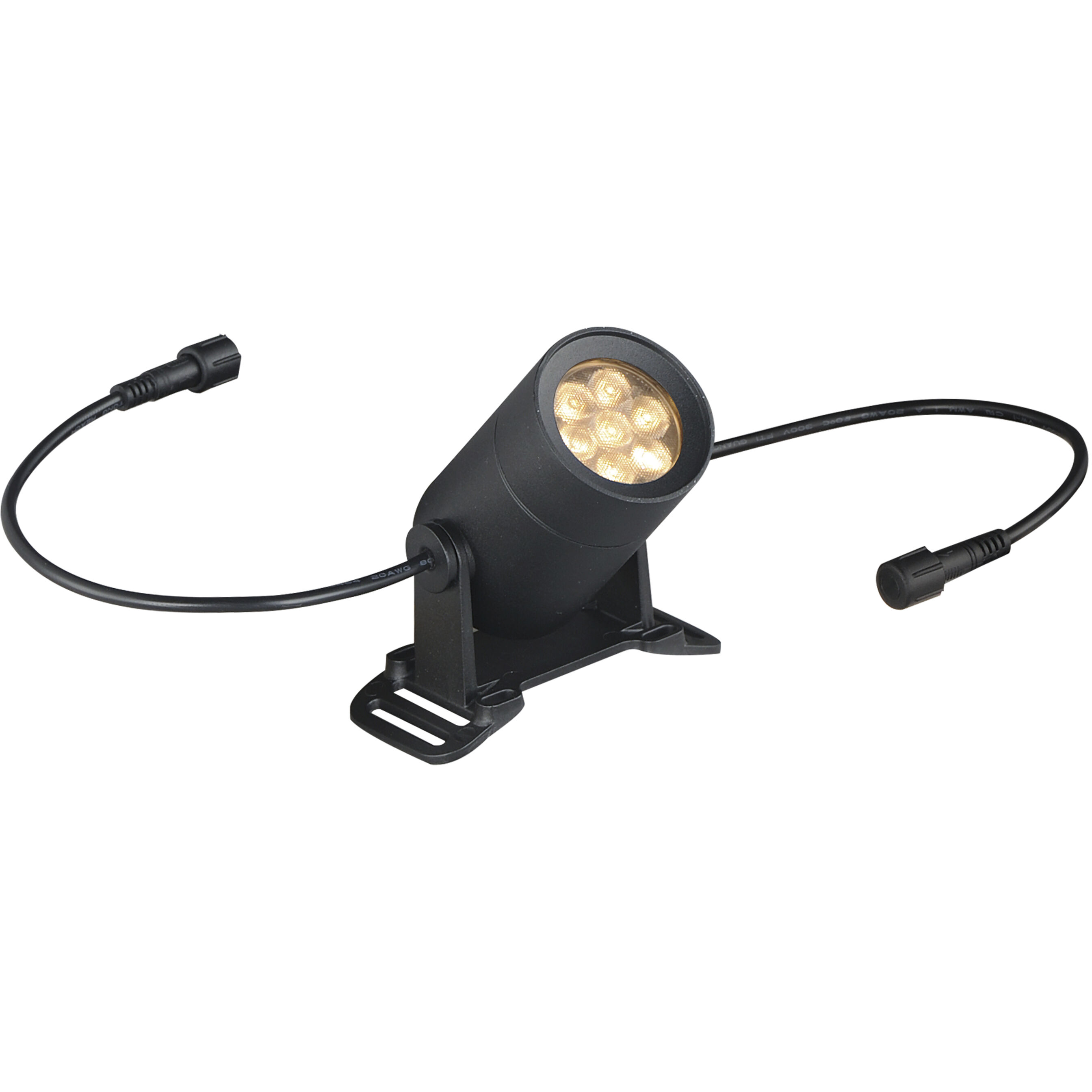 Tree Hugger 120 4.00 watt Black Outdoor Pathway Light