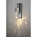 Quartz LED 4.75 inch Polished Chrome Bath Vanity Wall Light