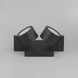 Embrace LED 4.75 inch Black Semi-Flush Mount Ceiling Light
