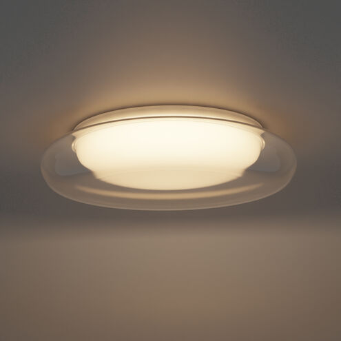 Bubble LED 18 inch White Flush Mount Ceiling Light