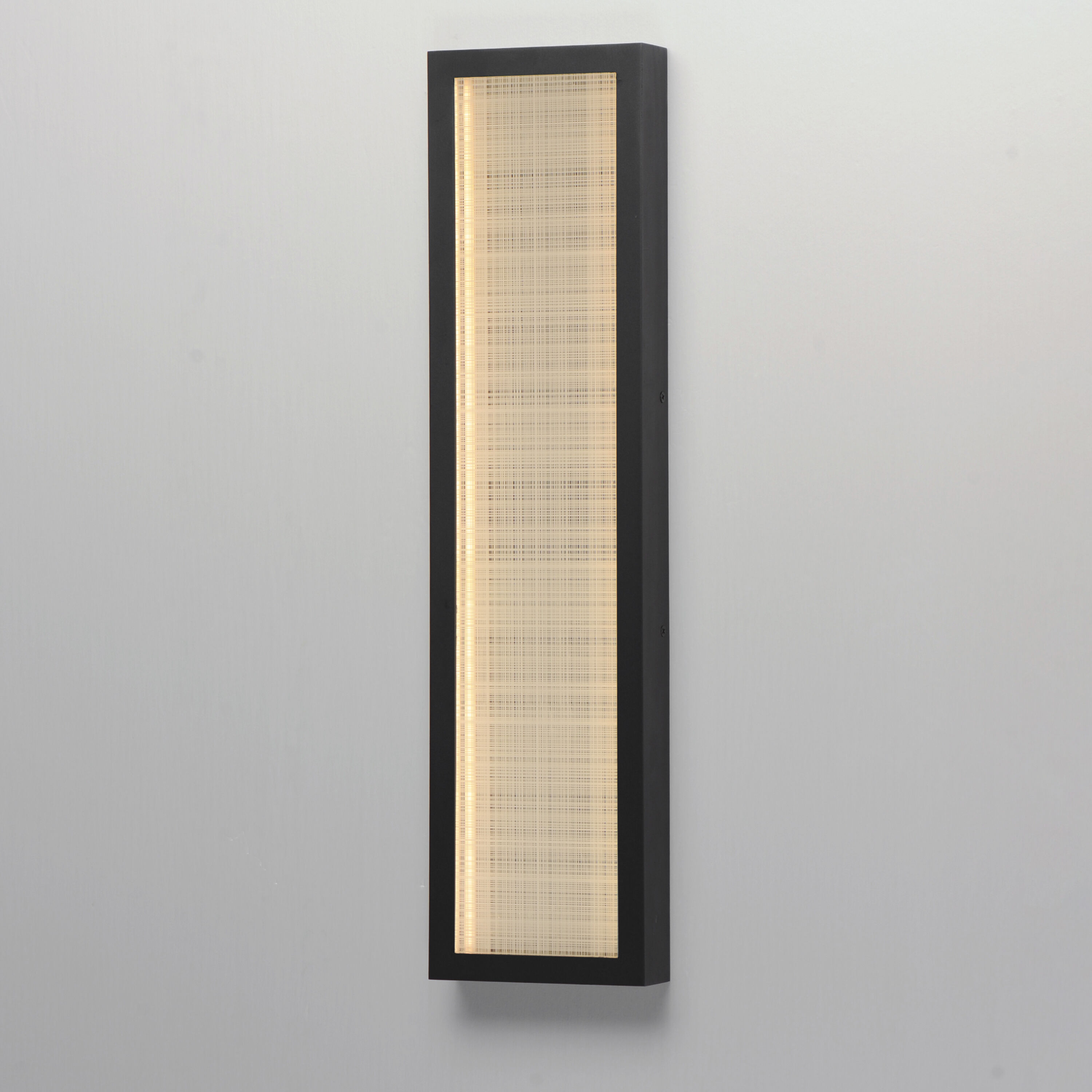 Highlander LED 6 inch Black Bath Vanity Wall Light