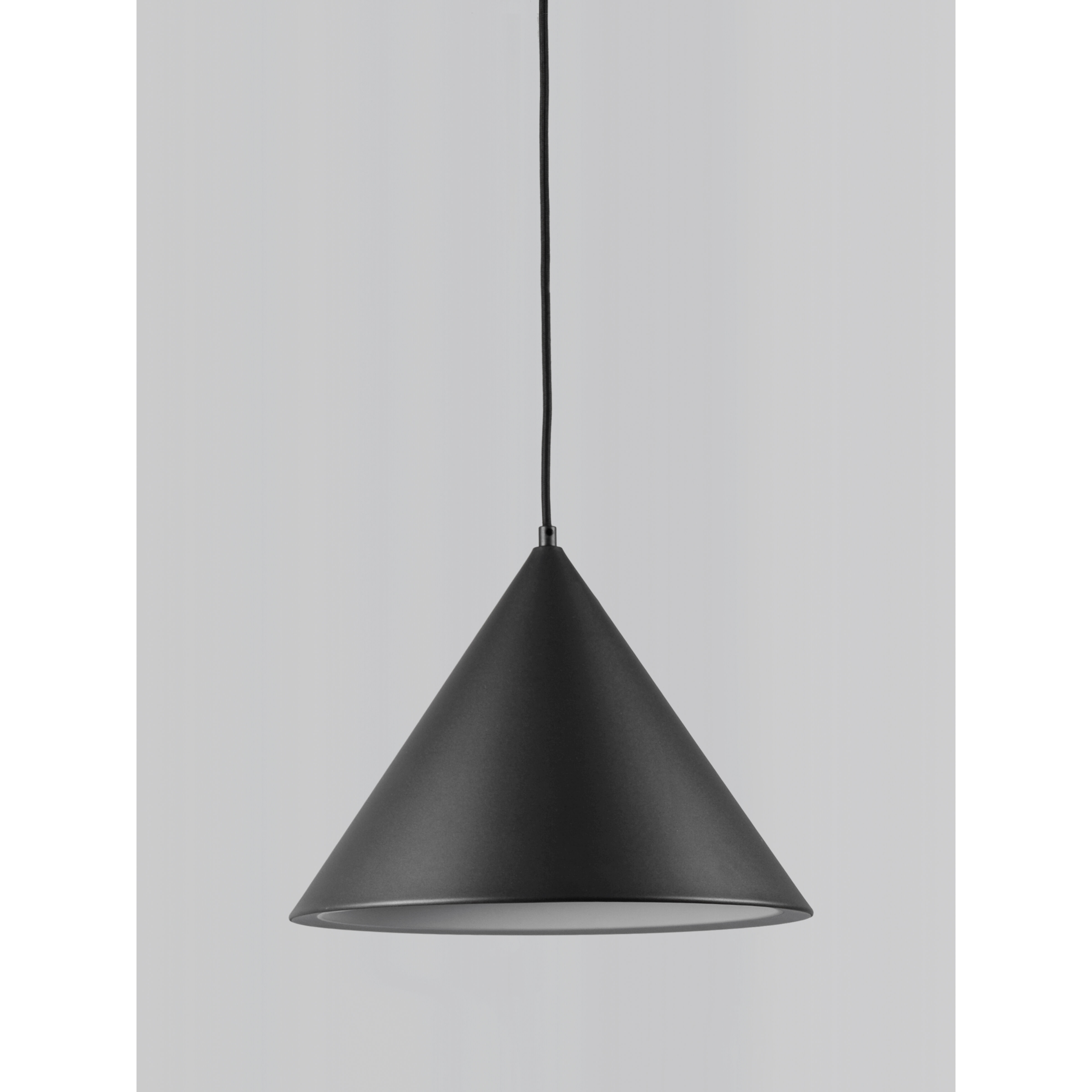 Abyss LED 12.5 inch Black Single Pendant Ceiling Light