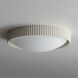 Souffle LED 18 inch Chaulk White Flush Mount Ceiling Light