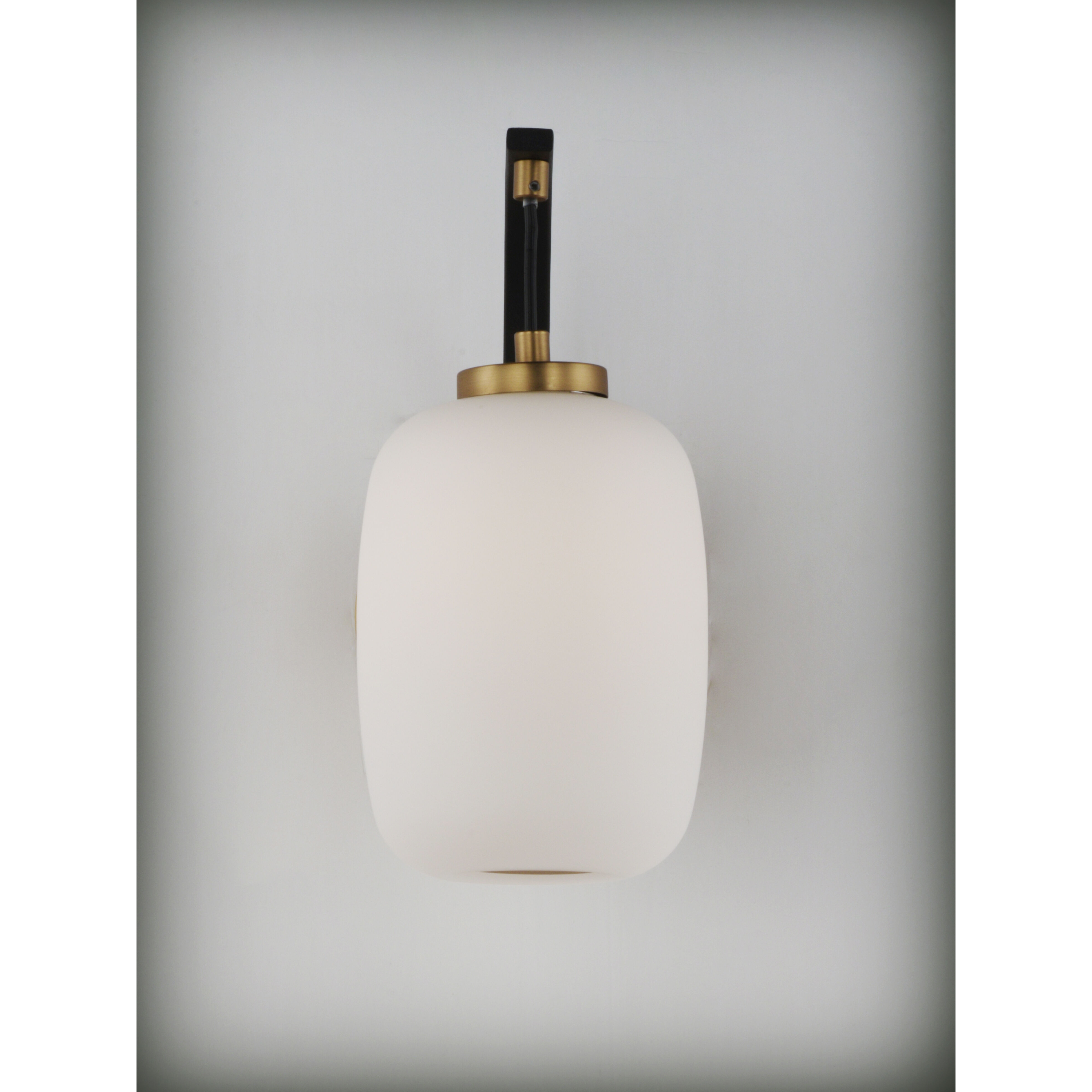 Soji LED 4.75 inch Black and Gold Wall Sconce Wall Light