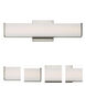 Baritone LED 18 inch Polished Chrome Bath Vanity Wall Light