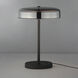 Voto 17.5 inch 8 watt Gunmetal Table Lamp Portable Light in Smoke