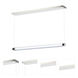 Vanish LED 36 inch Brushed Aluminum Linear Pendant Ceiling Light