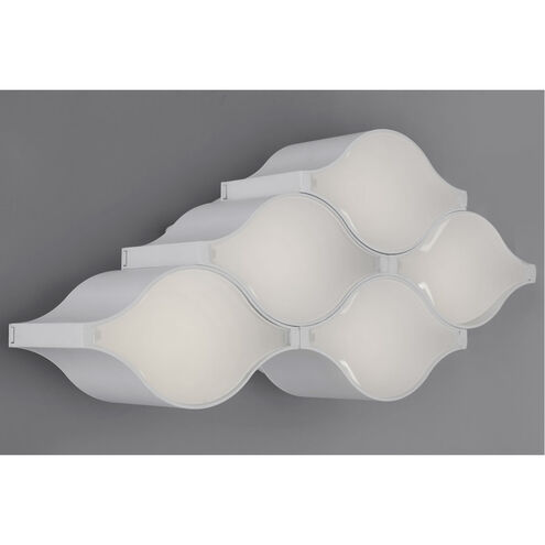 Billow LED LED 16 inch Matte White Wall Sconce Wall Light