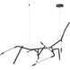Scion LED 41 inch Black Single Pendant Ceiling Light