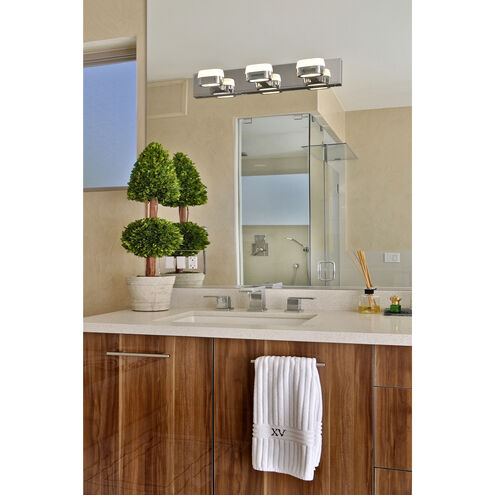 Volt LED LED 21 inch Polished Chrome Bath Vanity Light Wall Light