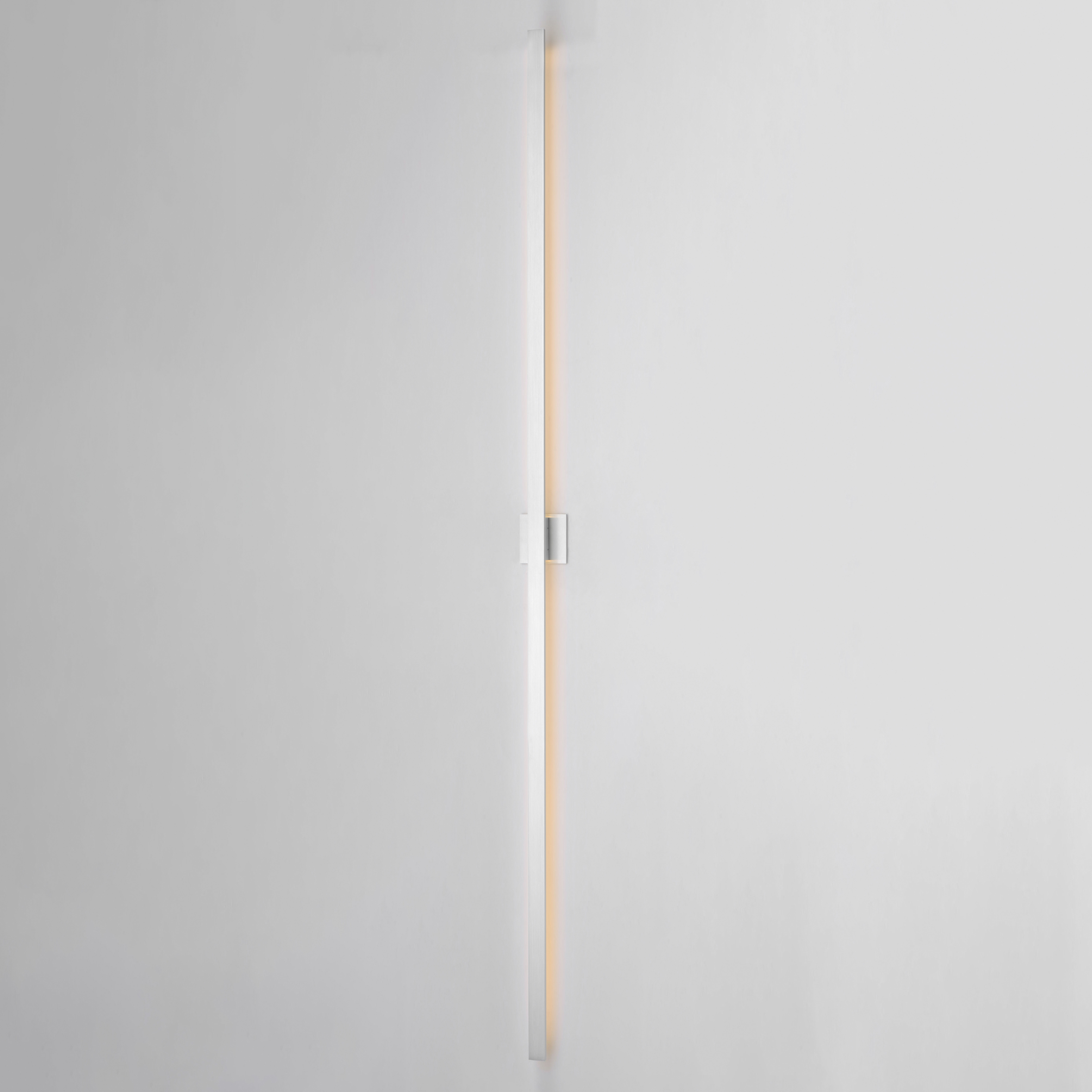 Alumilux Line LED 96 inch Satin Aluminum Outdoor Wall Sconce