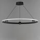 Nodes LED 32 inch Black Ring Pendant Ceiling Light