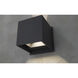 Alumilux Cube LED 4.5 inch Bronze ADA Wall Sconce Wall Light