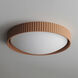 Souffle LED 18 inch Terra Cotta Flush Mount Ceiling Light