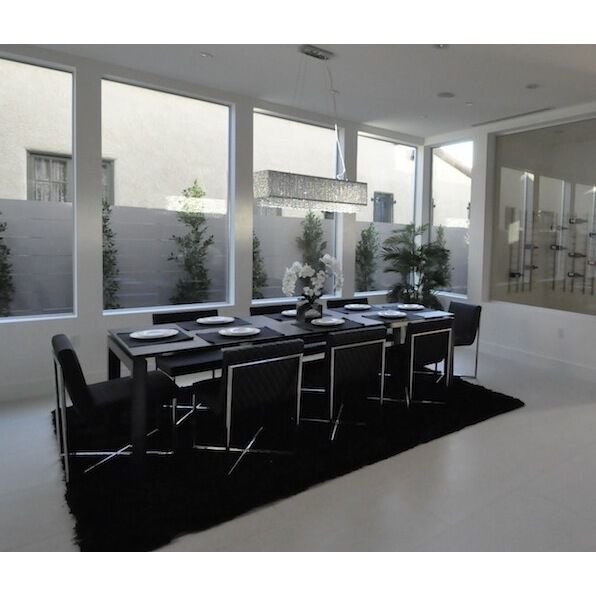 Spiral 9 Light 35 inch Polished Chrome Linear Pendant Ceiling Light