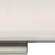 Baritone LED 18 inch Satin Nickel Bath Vanity Wall Light
