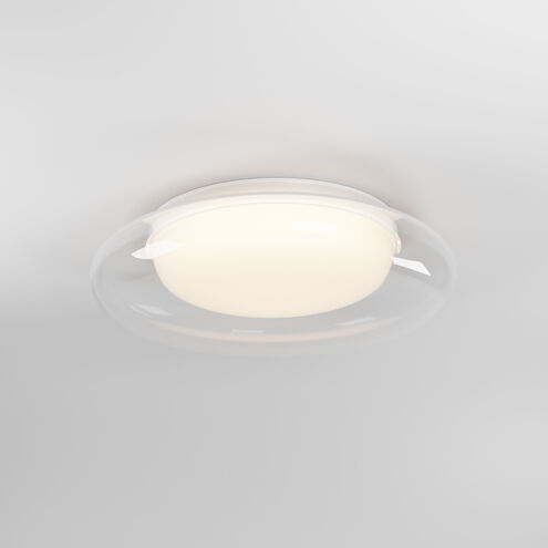 Bubble LED 13.75 inch White Flush Mount Ceiling Light