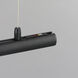 Continuum LED 47 inch Black Linear Pendant Ceiling Light