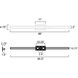 Alumilux Sideline LED 4.75 inch Black Outdoor Wall Mount