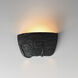 Geist LED 10 inch Black ADA Wall Sconce Wall Light