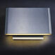 Alumilux Spartan LED 6.75 inch Satin Aluminum ADA Wall Sconce Wall Light