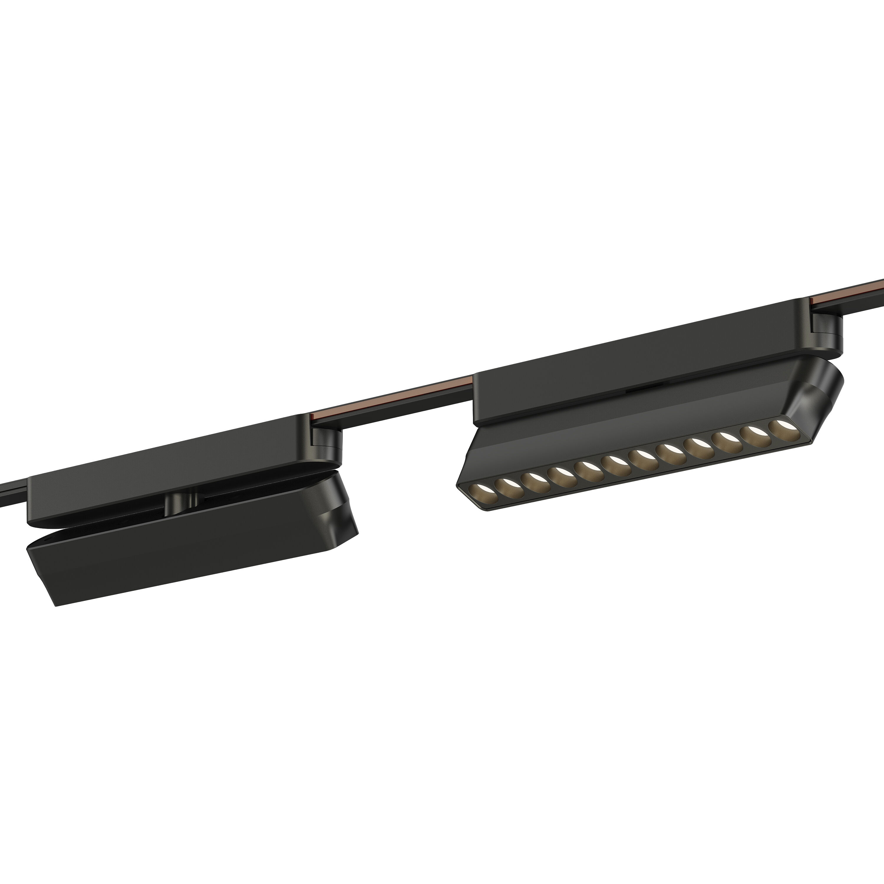 Continuum - Track 1 Light 120 Black Track Light Ceiling Light