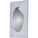 Alumilux Step Light LED 3.25 inch Satin Aluminum Outdoor Wall Mount