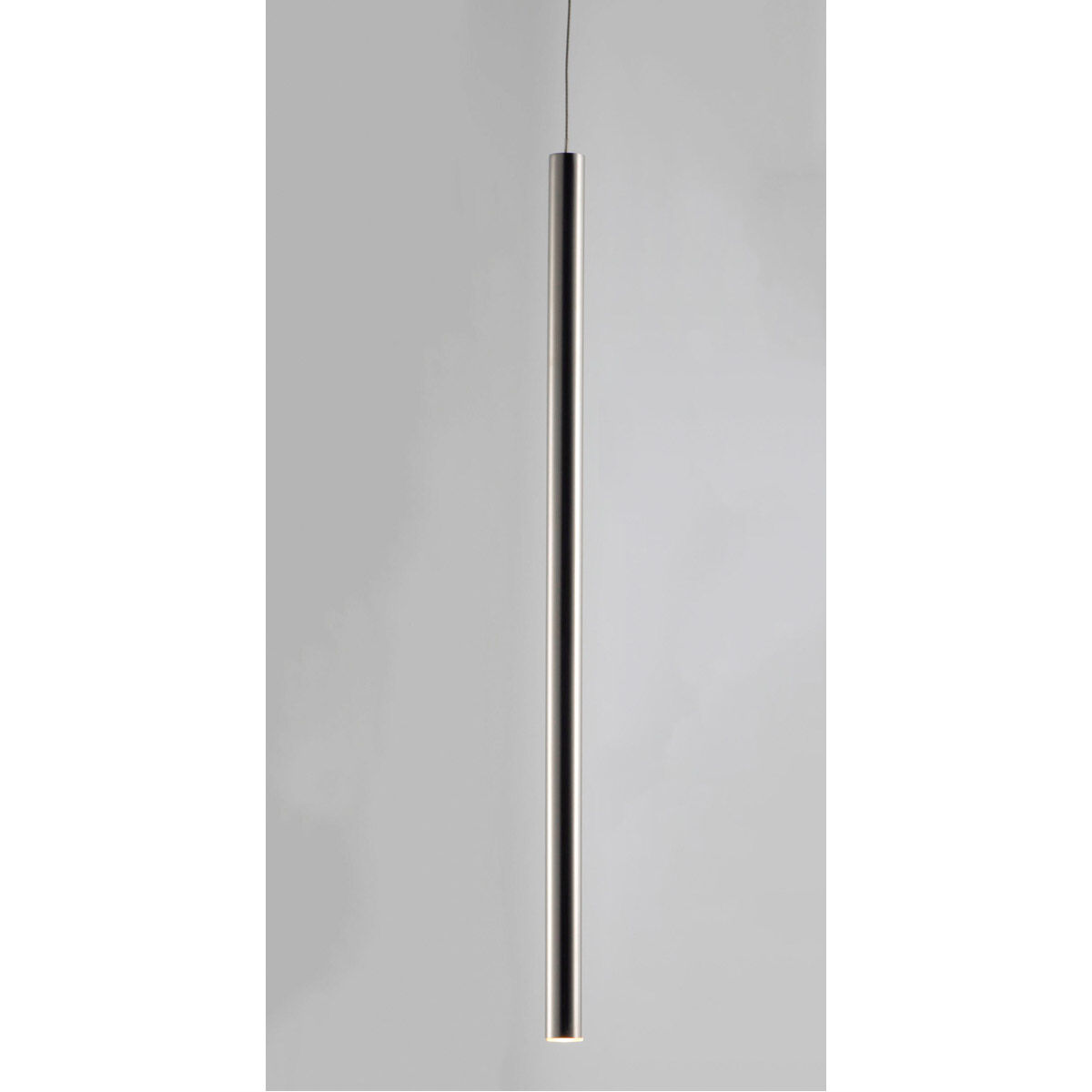 Flute LED 1 inch Polished Chrome Mini Pendant Ceiling Light