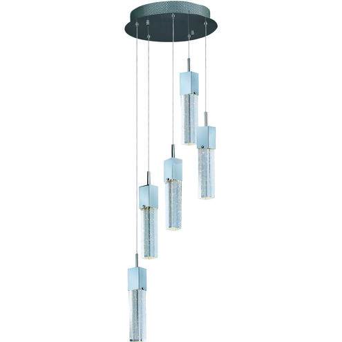 Fizz III LED 13.75 inch Polished Chrome Multi-Light Pendant Ceiling Light