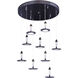 Hilite LED 23.5 inch Bronze Multi-Light Pendant Ceiling Light
