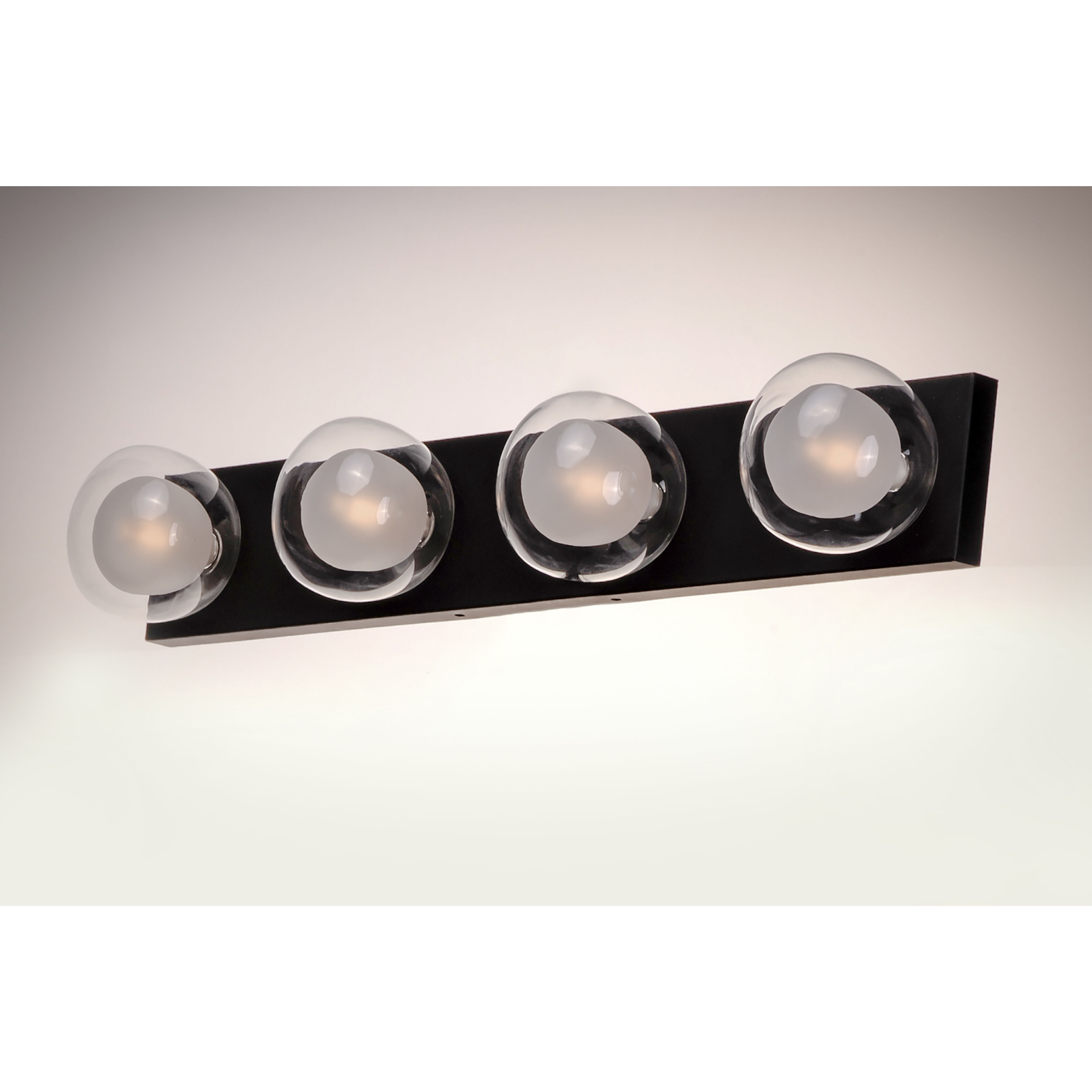 Pod LED 30.75 inch Black Bath Vanity Light Wall Light