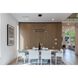 Groove LED 23.5 inch Black Single Pendant Ceiling Light