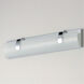 Clutch LED 22 inch Polished Chrome Bath Vanity Light Wall Light