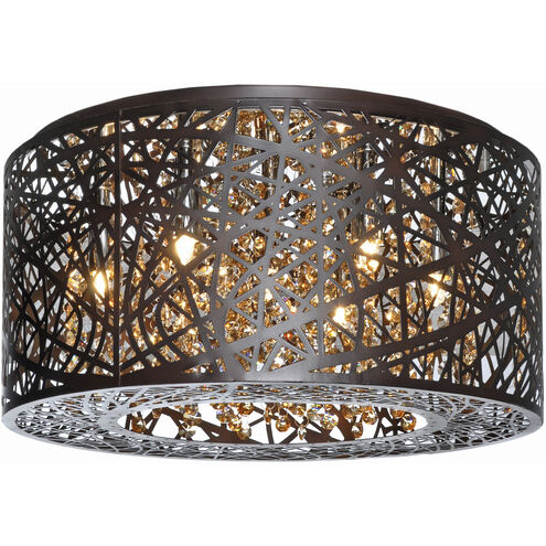 Inca 7 Light 15.75 inch Flush Mount